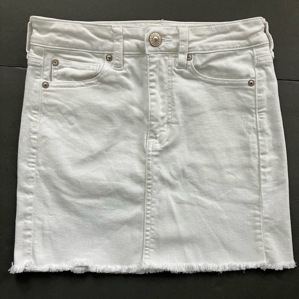 American Eagle Outfitters high rise Jean skirt
